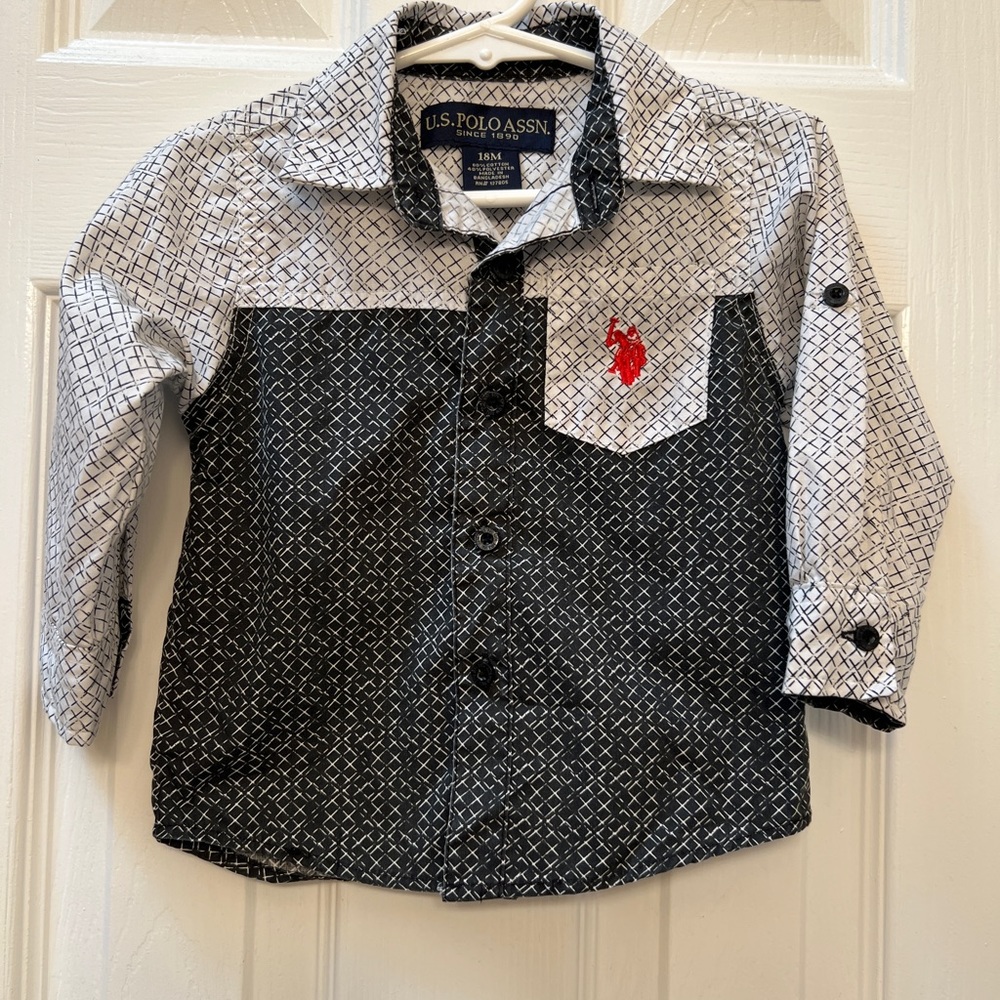 U.S. Polo Assn. Boys Toddler 18 months Shirt